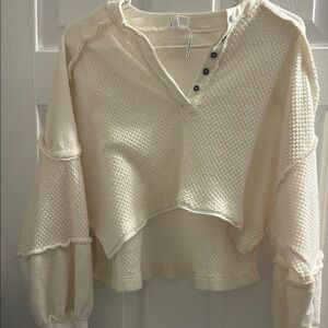 Urban Outfitters Cream Top